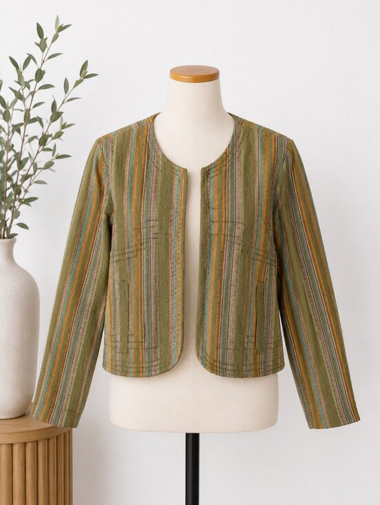 Free People Jackets & Blazers - Free People Zandi Quilted Jacket – Neutral Combo – Women's Small